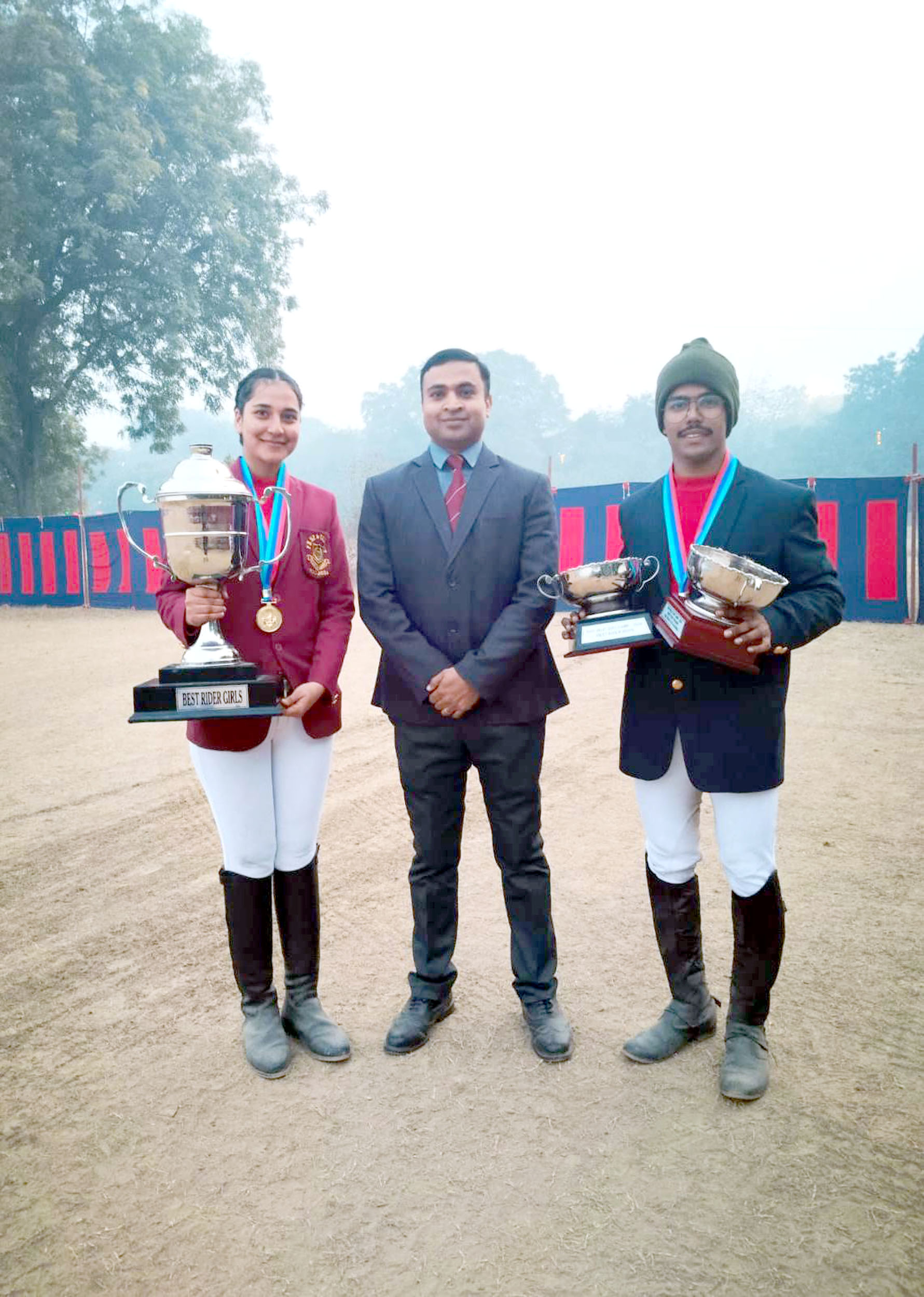 RICH HAUL BY VET VARSITY NCC CADETS AT REPUBLIC DAY CAMP
